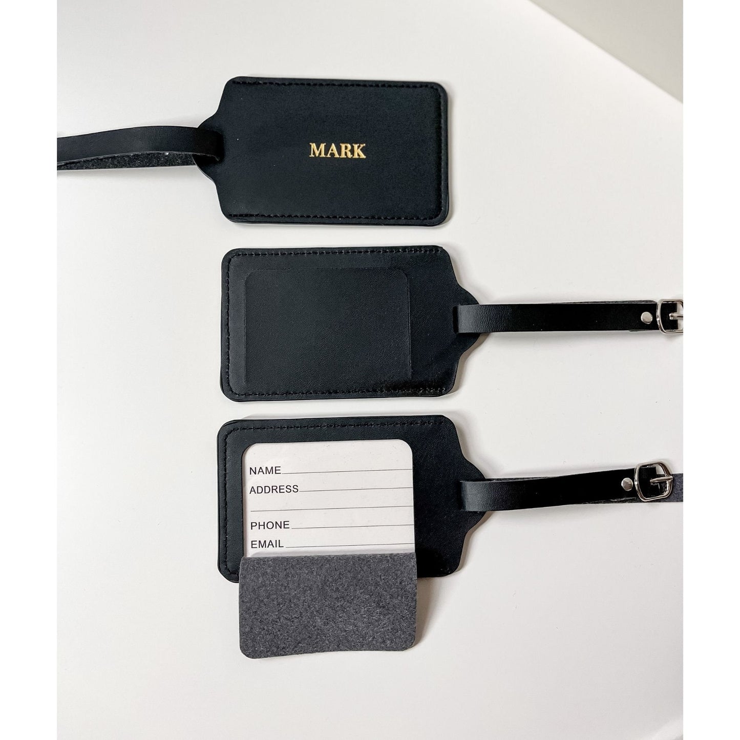 Personalized Luggage Tag - Vertical