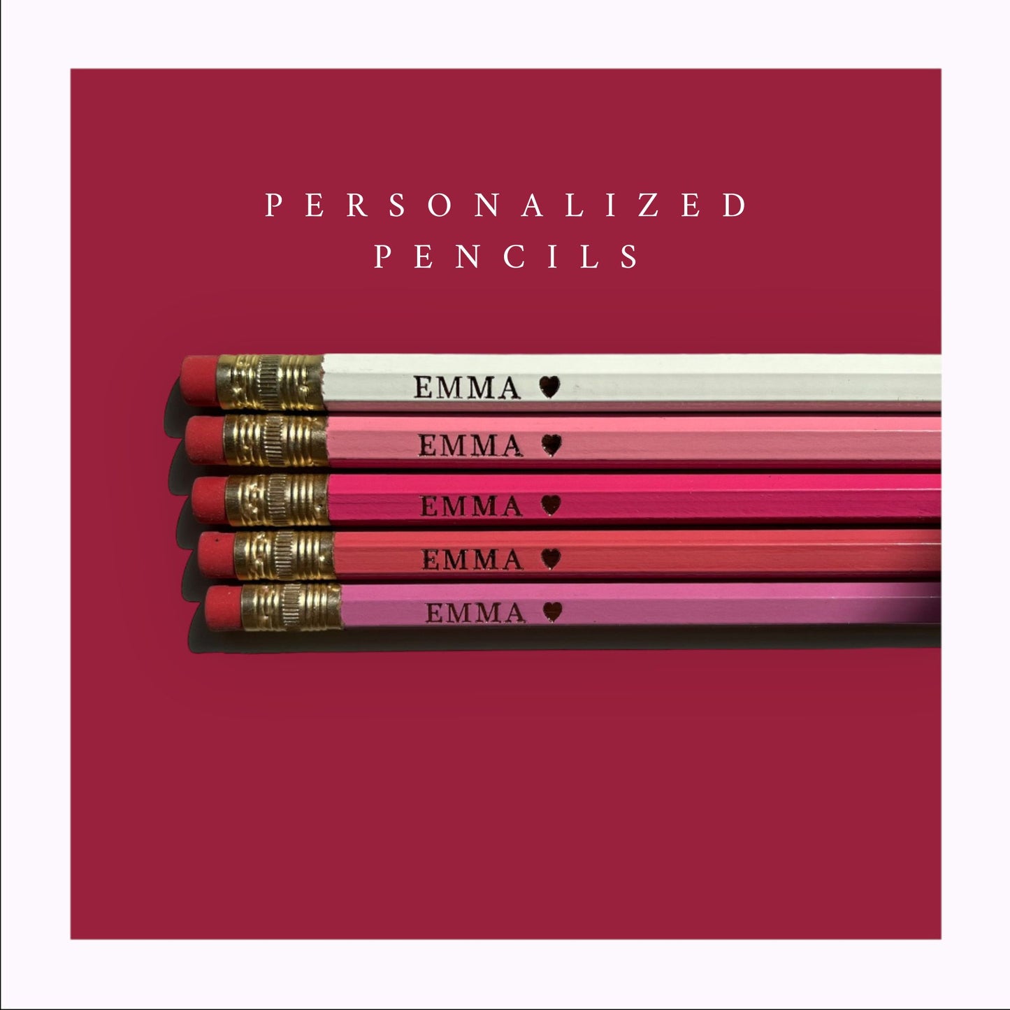 Personalized Pencils