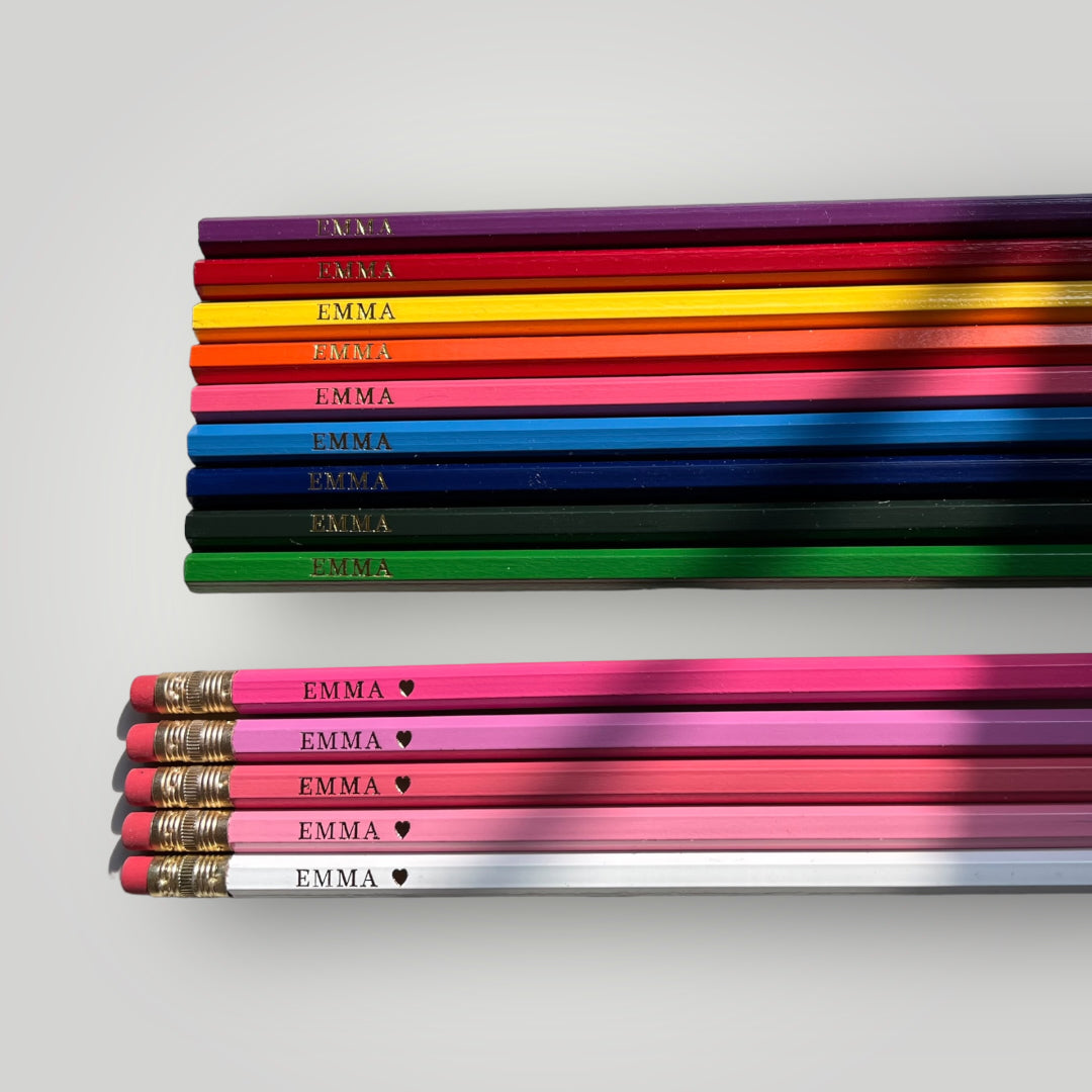 Personalized Color Pencil Set