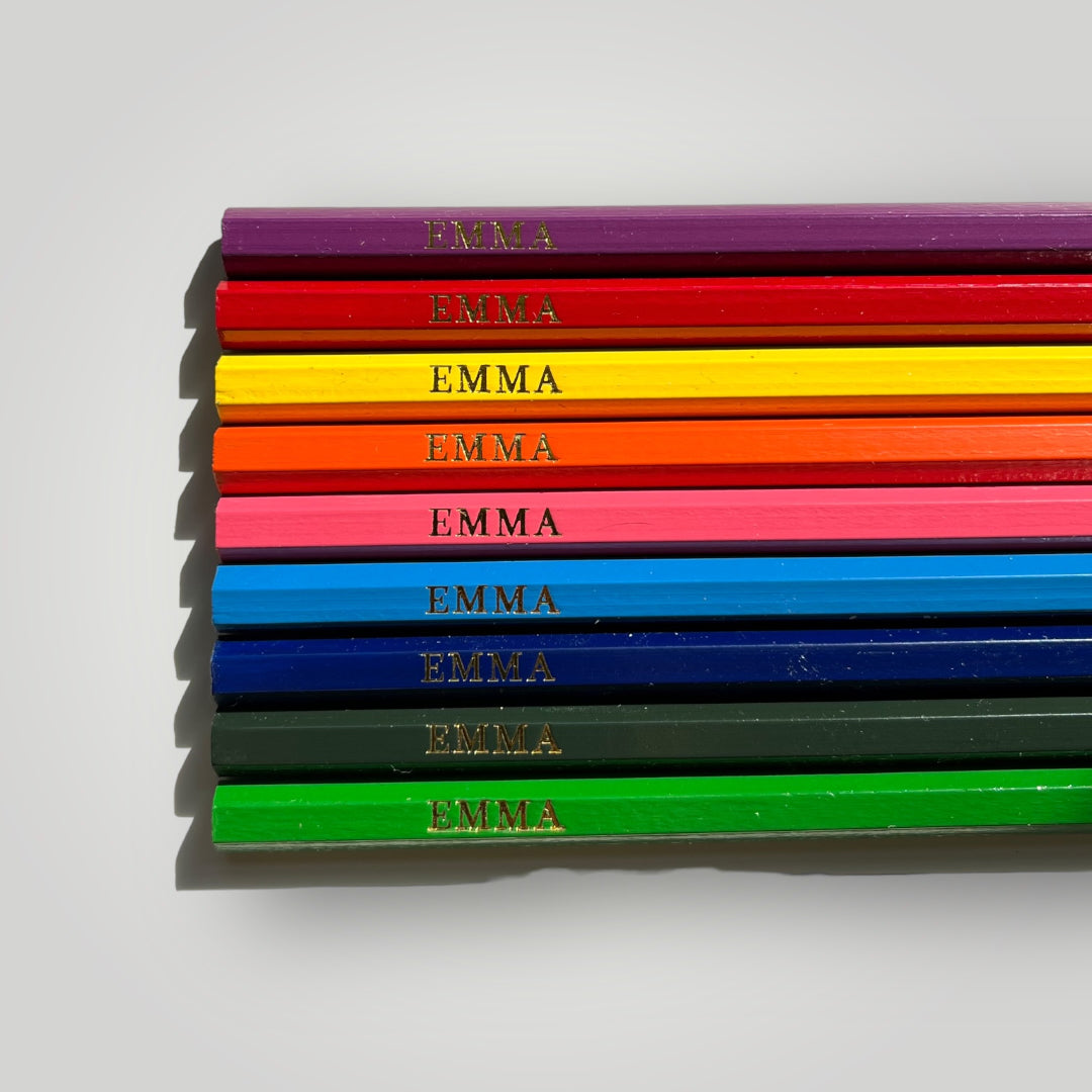 Personalized Color Pencil Set