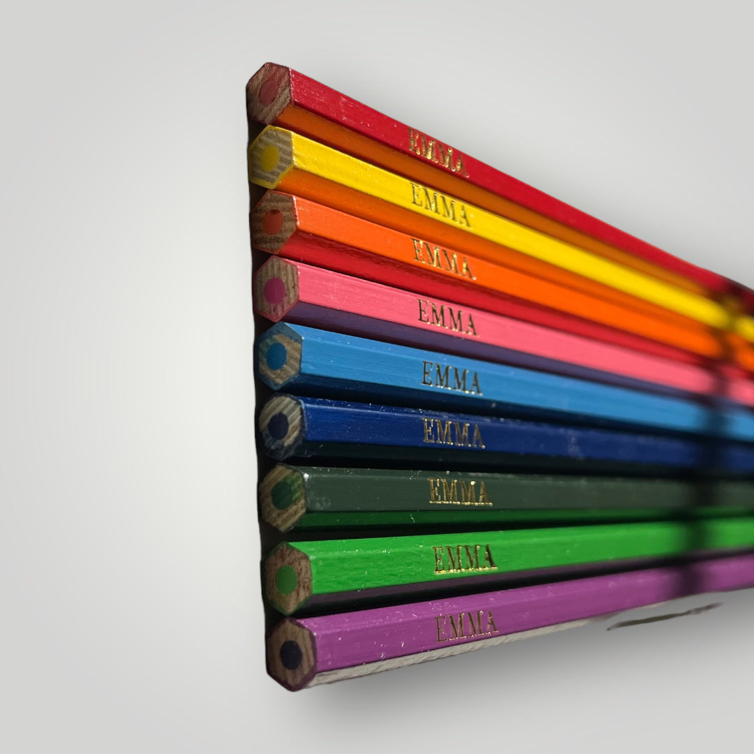 Personalized Color Pencil Set