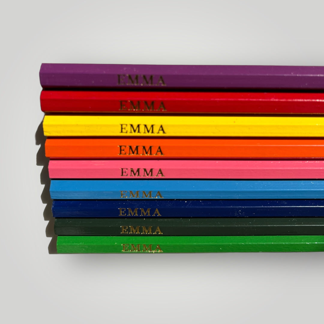 Personalized Color Pencil Set