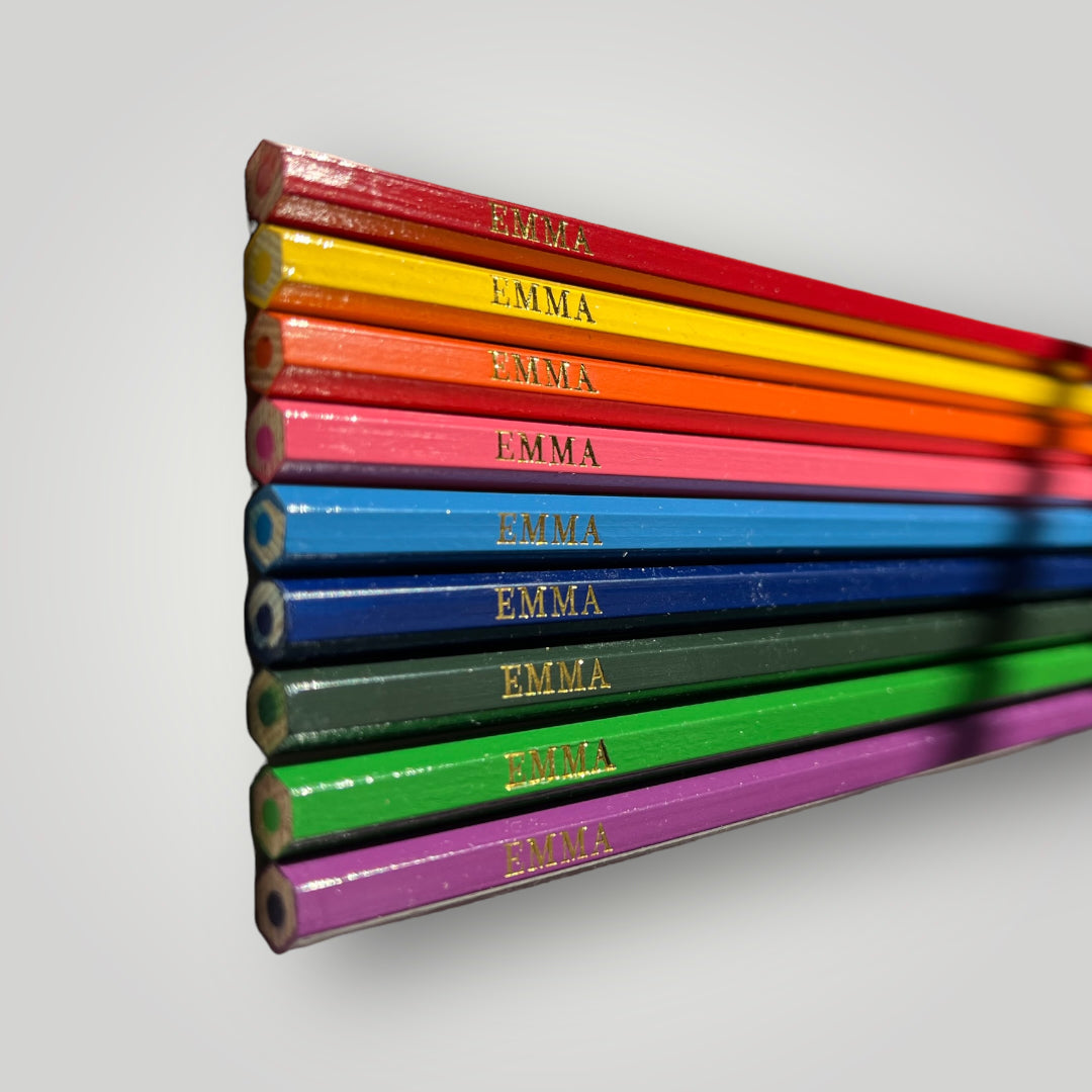 Personalized Color Pencil Set