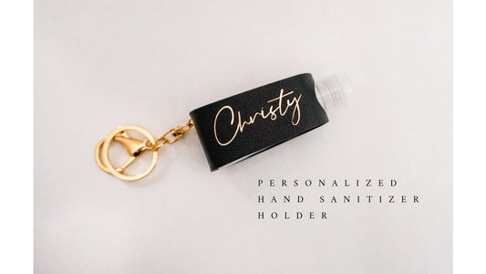 Personalized Hand Sanitizer Holder