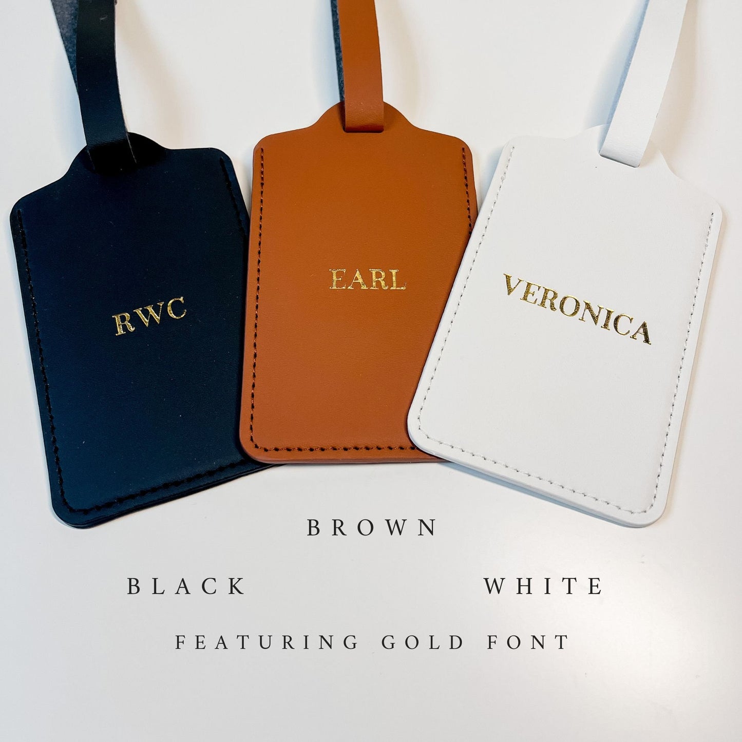 Personalized Luggage Tag - Vertical