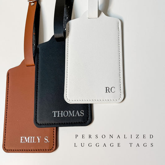 Personalized Luggage Tag - Vertical