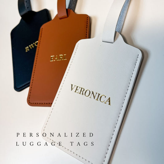 Personalized Luggage Tag - Vertical