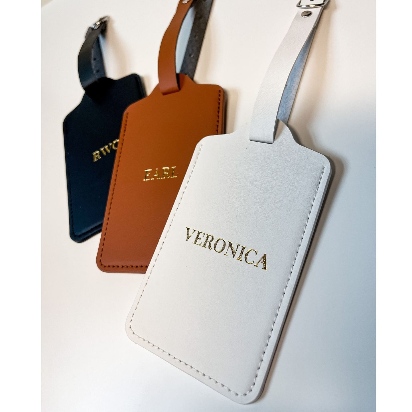 Personalized Luggage Tag - Vertical